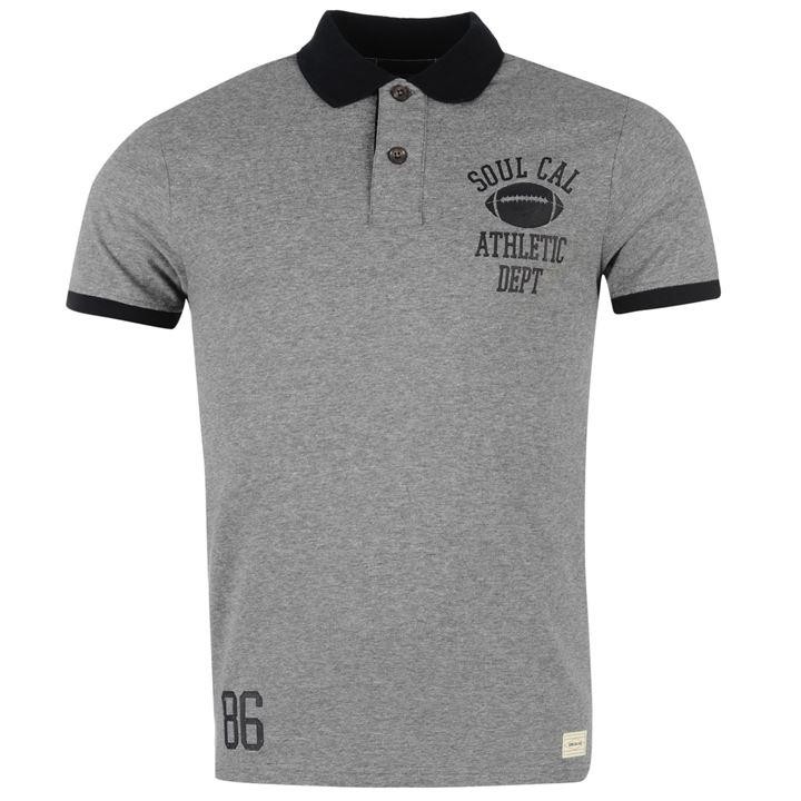 grey polo shirt school