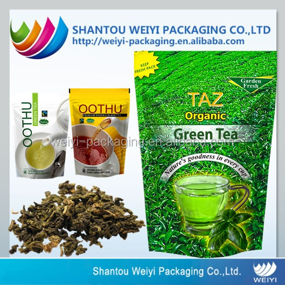 Custom heat seal empty nylon pyramid tea bags