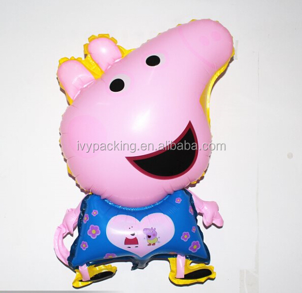 新しいpeppa豚のバルーンマイラーバルーン卸売漫画のキャラクター問屋・仕入れ・卸・卸売り