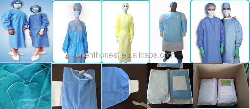 プラスチック製の手術着病院使い捨て商品の安価な価格で問屋・仕入れ・卸・卸売り