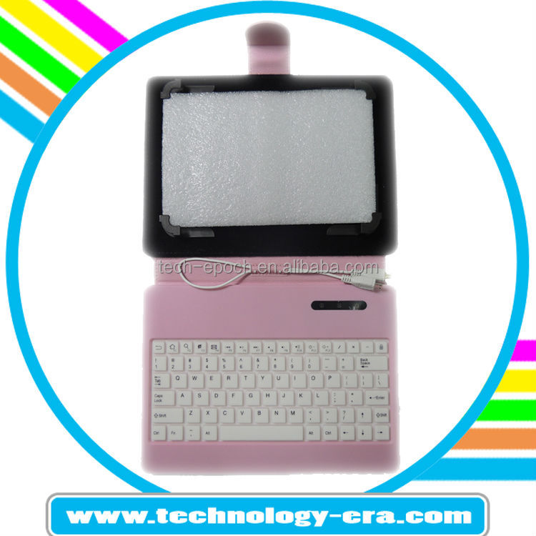 工場価格8インチpu付きbluetoothキーボードhtcのためのレザーケース、 のipad、 サムスン、 androilタブレット問屋・仕入れ・卸・卸売り
