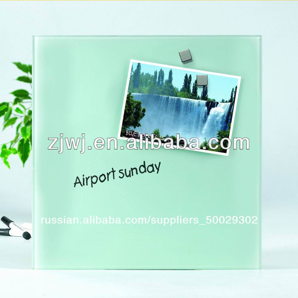 4mm толщина магнитной закаленное стекло доска для офиса
