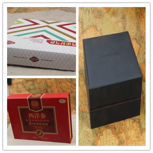 Security red wine paper packaging boxes