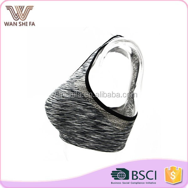 Cheap seamless comfortable ladies yoga sport bra wholesale