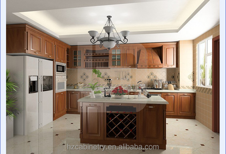 China hizo mueble cocina mdf mueble cocina gabinetes de cocina ...