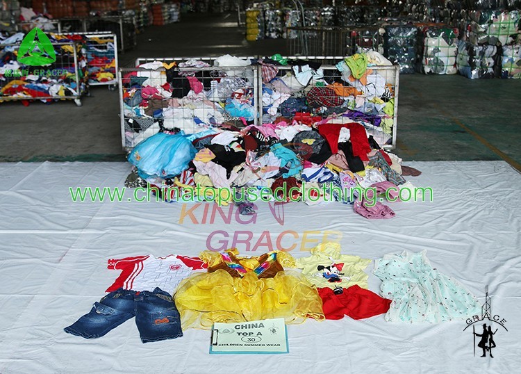 中国製夏の子供服秒針俵の価格に使用される衣類仕入れ・メーカー・工場