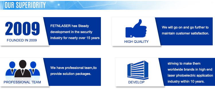 laser fence security system