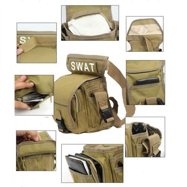 SWAT風 多機能ウェストポーチ 腰巻タイプ タクティカルマガジン ACU迷彩 [サバゲーなどで使用]仕入れ・メーカー・工場
