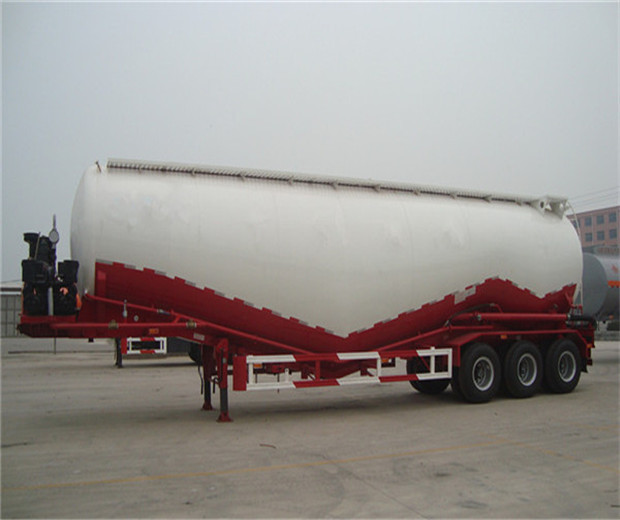 China manufacturer 3 axles 42cbm dry bulk cement trailer, bulk cement trailer