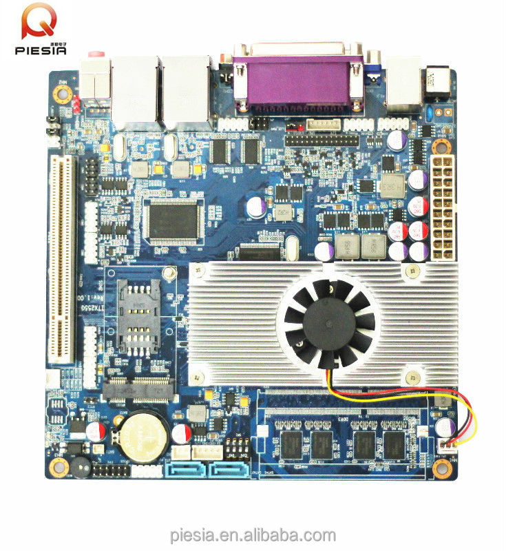 Atom motherboard 2 pci slots