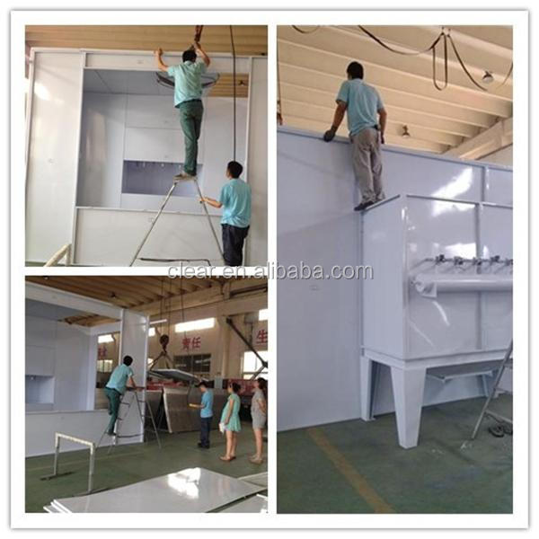 カスタマイズオート/家具/aluminum産業の粉体塗装スプレー部屋/ブース無料設計問屋・仕入れ・卸・卸売り