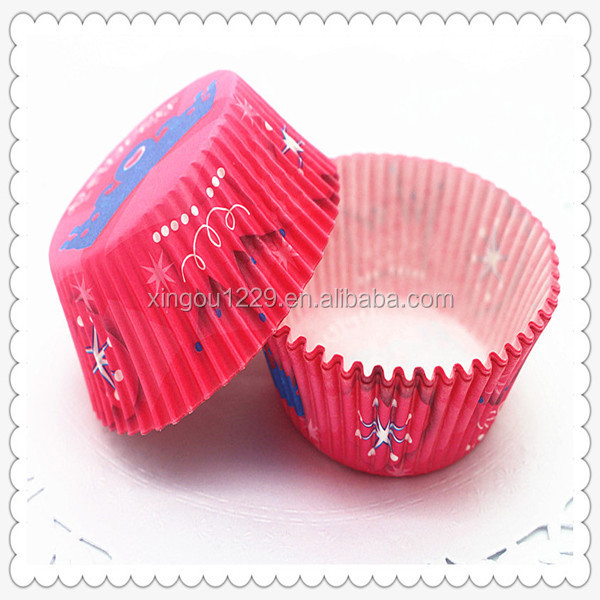 Christmas Red Paper Cake Cups Baking Cup For Cake Decorating Tools
