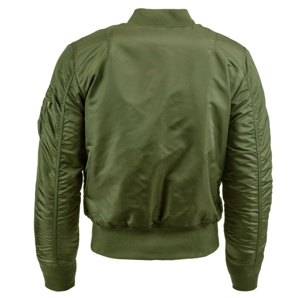 アーミーグリーンアウターウェア2015リバーシブルジッパーナイロンボンバージャケット緑仕入れ・メーカー・工場
