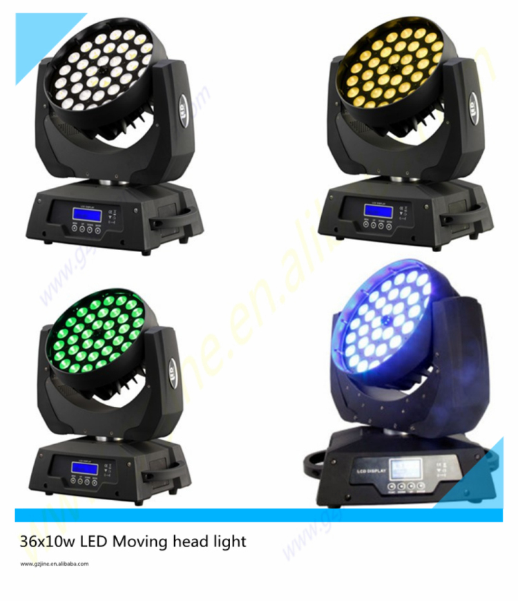 36*10w 4 in 1 led moving head