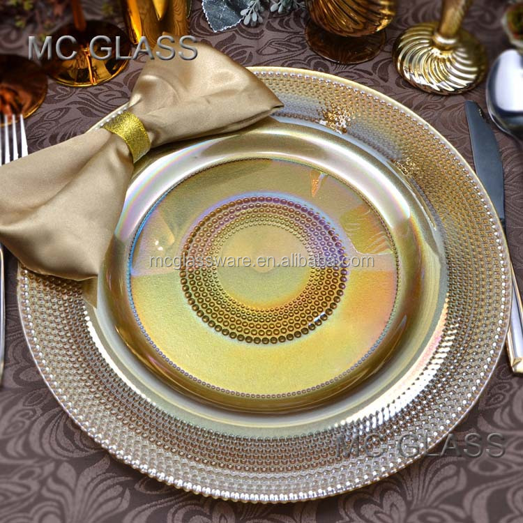 Cheap Wholesale Gold Wedding Charger Plates, View Wedding charger plate