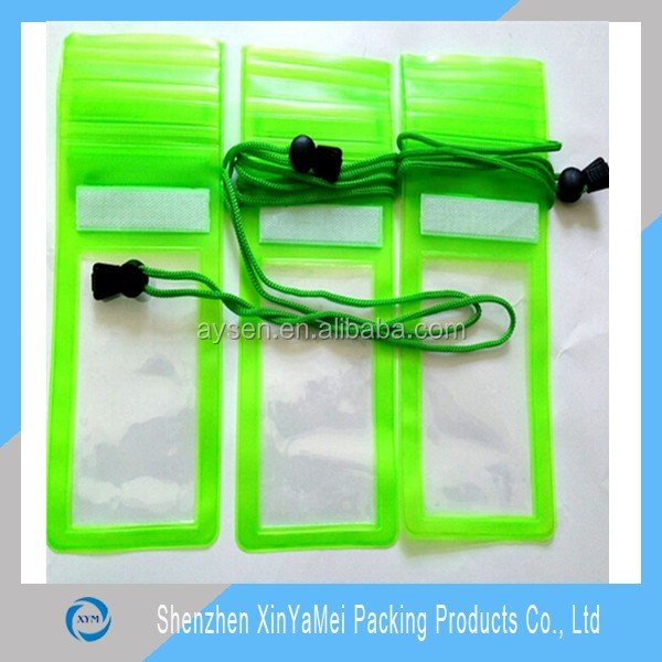 OEM plastic pvc waterproof zip lock bag