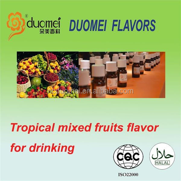Tropical mixed fruits flavor essence for drinking,China duomei price supplier 21food