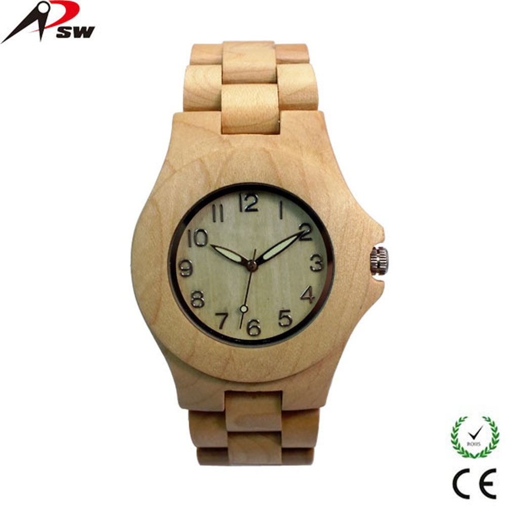 Shenzhen wooden&bamboo watch factory custom bamboo watches 2015