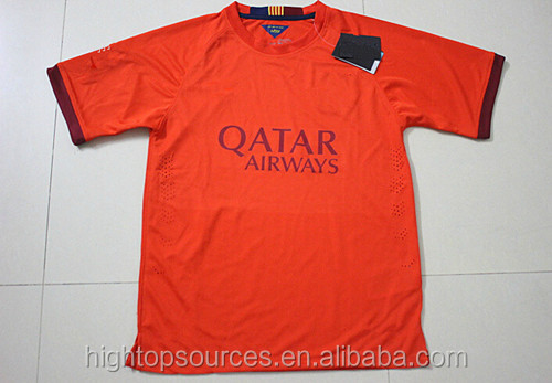 サッカージャージ/タイ品質サッカージャージ/14から15シーズン卸売サッカージャージ仕入れ・メーカー・工場