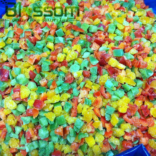 China bulk fresh bulk frozen color pepper