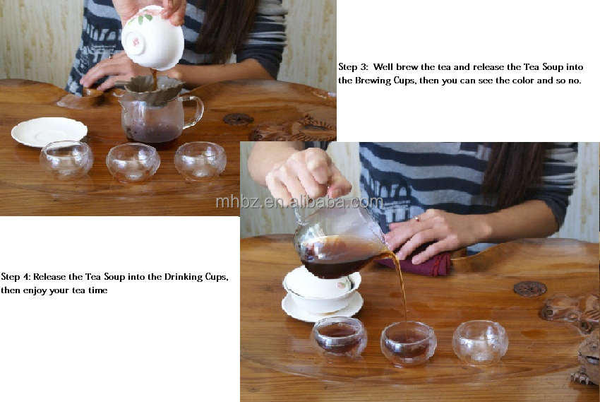 Bagged Puerh ripe tea cake