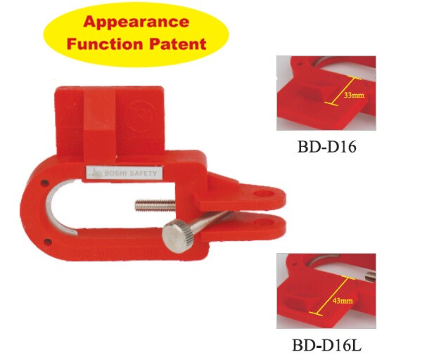 Large Type Circuit Breaker Lockout Bd-d16,Easily Installed Convenient