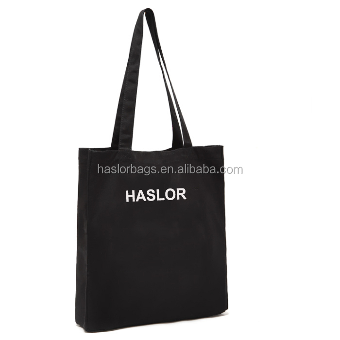 Cheap custom reusable cotton shopping bag with logo