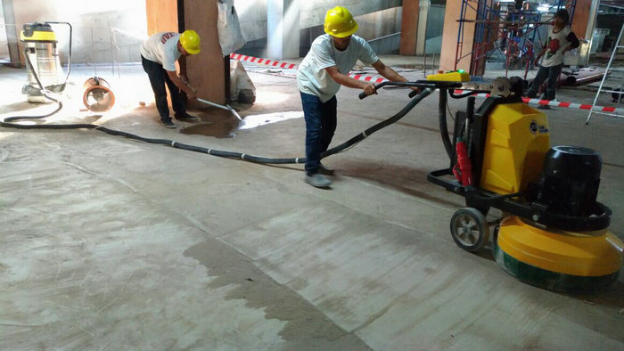 S6 Single Phase Planetary Floor Sander Concrete Floor Grinder