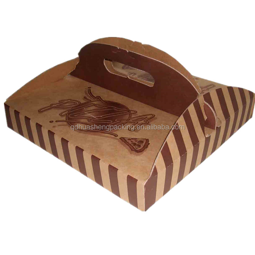 Paper Material and Accept Custom Order pizza box