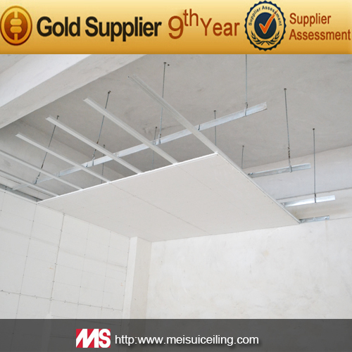 Fireproof Waterproof 1 2 2 4 Gypsum Board Gypsum Ceiling Board