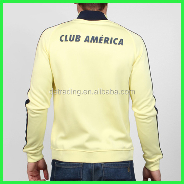 クラブアメリカメキシコ2014-15黄色のスポーツジャケット問屋・仕入れ・卸・卸売り
