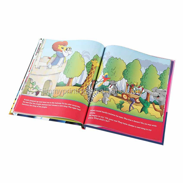 カスタムの子供の本の印刷ハードカバー付き問屋・仕入れ・卸・卸売り