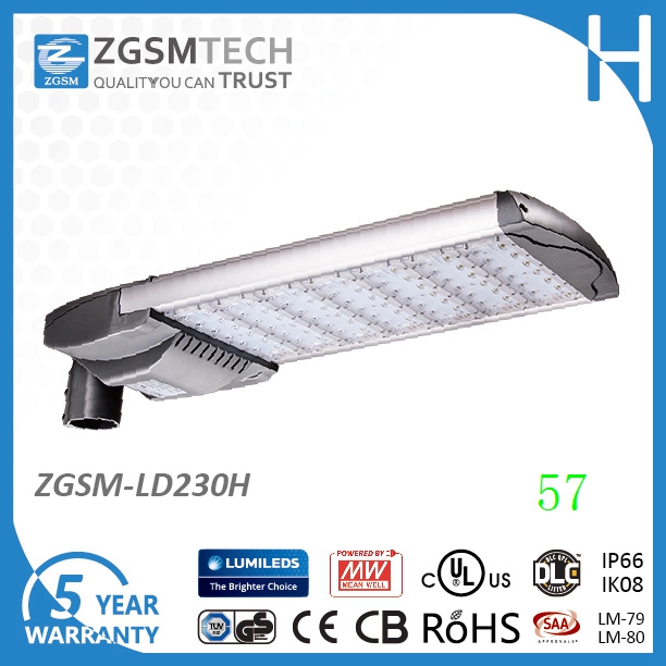 230 W LED уличный светильник с 50000 часов обслуживание Люмен