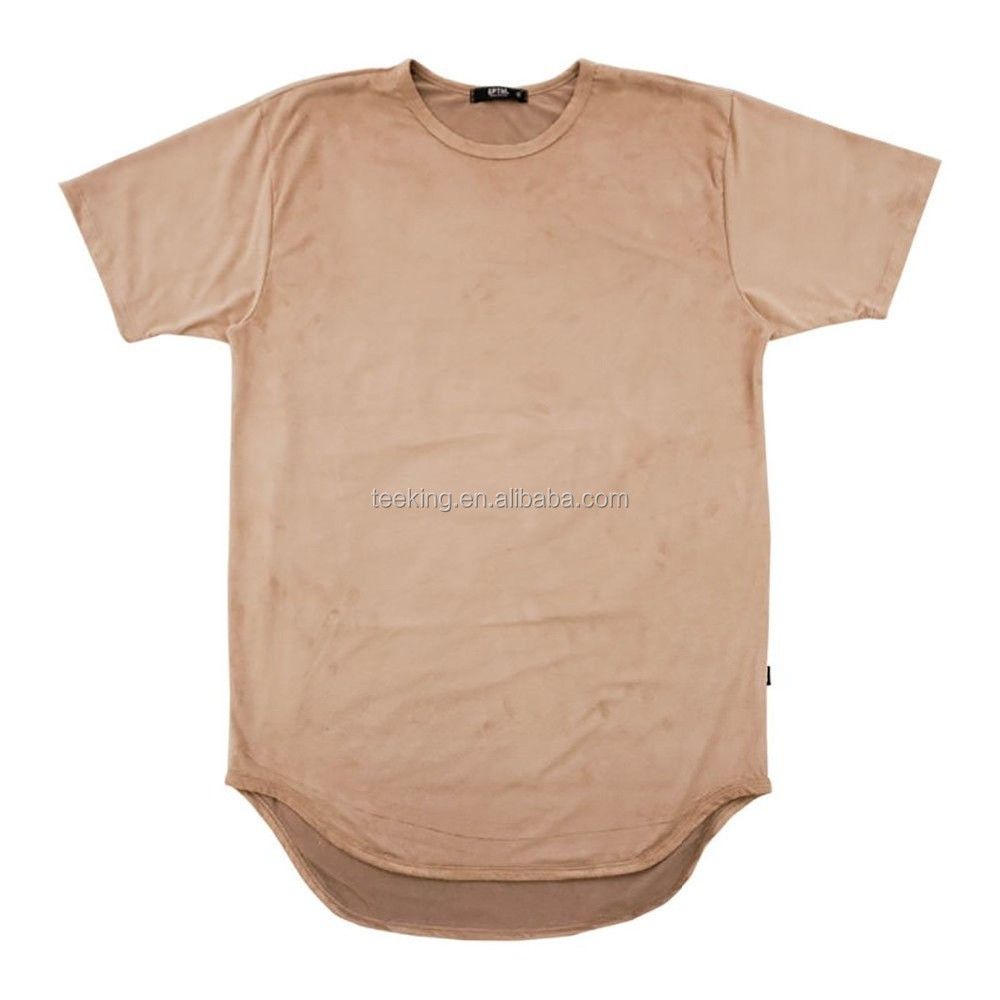 faux suede t shirt