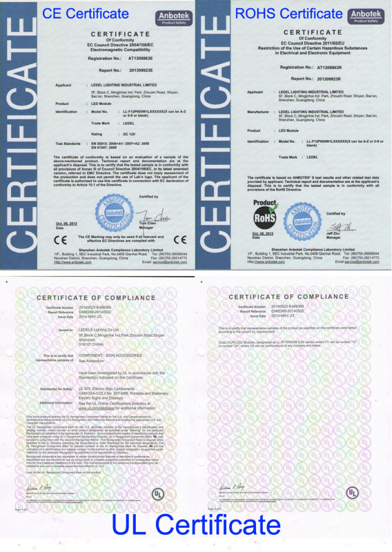 Cerohs指令が承認した、 ulリストされている( ul番号: e468389)、 2.8w12v250ルーメンのハイパワーledモジュールライトボックス用問屋・仕入れ・卸・卸売り