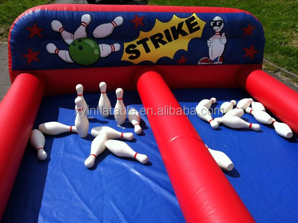 life size inflatable bowling pins