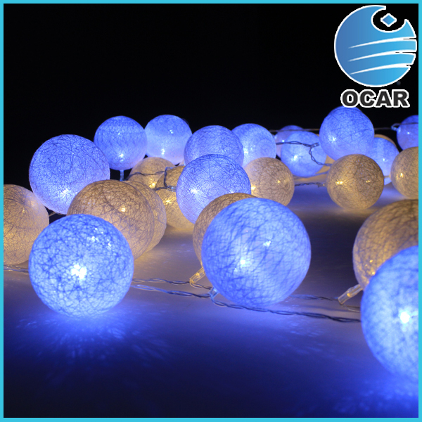 IncrÃvel decorar efeito alto brilho multi color led corda luz bola ...