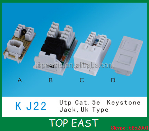 英国型utpcat5eキーストーンjakc1u30u50uゴールドメッキ仕入れ・メーカー・工場