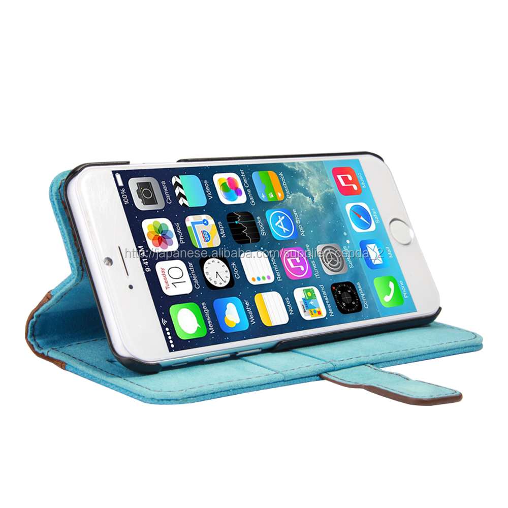 iphone6 ケース カバー 手帳型 配色風高級感出る問屋・仕入れ・卸・卸売り