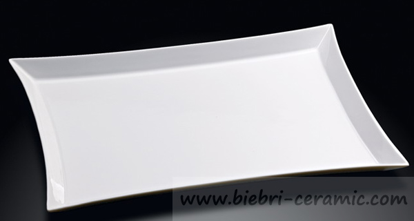 03 6 To 20 Inch IvoryPlain White Porcelain Dinner Plates Dishes For Hotel And Restaurant