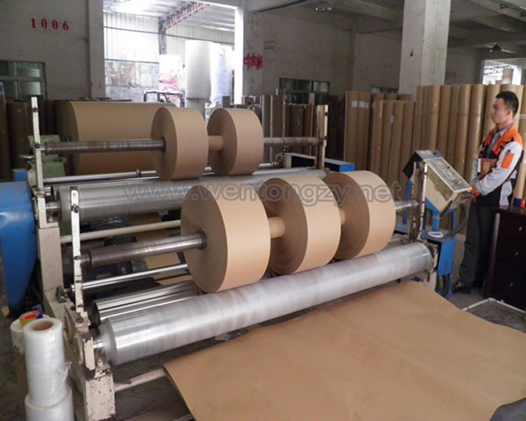 400gsmシングル- サイド茶色の模様の衣類工場のクラフト紙仕入れ・メーカー・工場