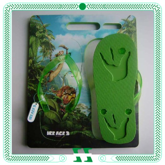 Custom Die-Cut Logo Flip Flop