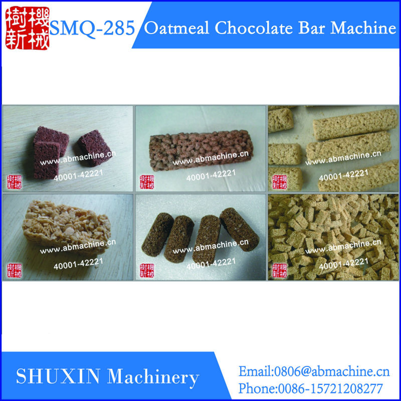Pop corn chocolate bar machine