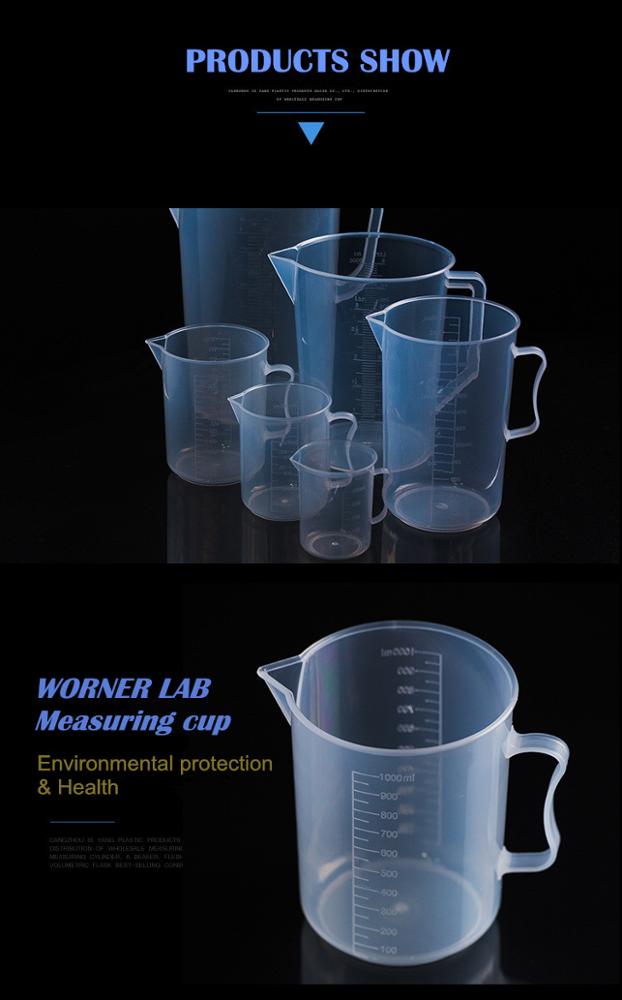 Disposable measuring cup 50ml 100ml 250ml 500ml 1000ml 2000ml 5000ml