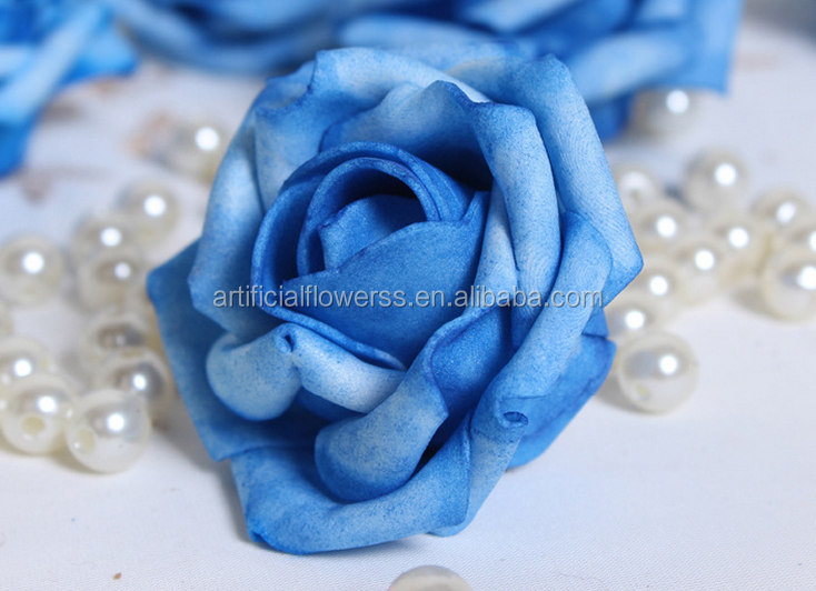 2015 artificial small rose pe artificial floral foam flower