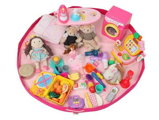 卸売赤ちゃんのプレイマット大きい保存袋ラグボックスストレージのおもちゃおもちゃのための子供の子供の幼児毛布ポータブルオーガナイザー問屋・仕入れ・卸・卸売り