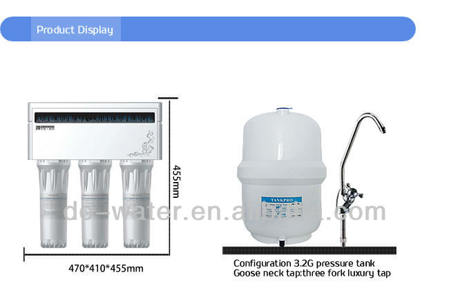 Ce認証家庭用プレ- filtrationminiro水フィルターroディスペンサー5ステージsystemater清浄機問屋・仕入れ・卸・卸売り