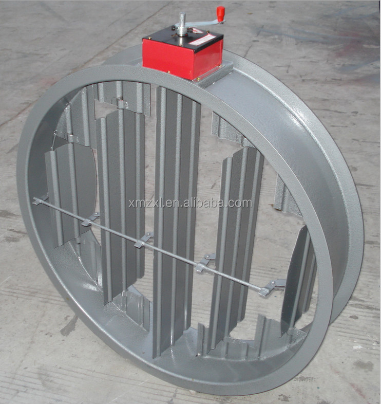 Manual Or Electric Round Fire Damper For Hvac System In Good Quality