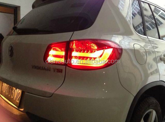 ティグアンdland2009- 2012年中国車のテールライトledバックリアランプアセンブリ、 led光源、 フォルクスワーゲン用問屋・仕入れ・卸・卸売り