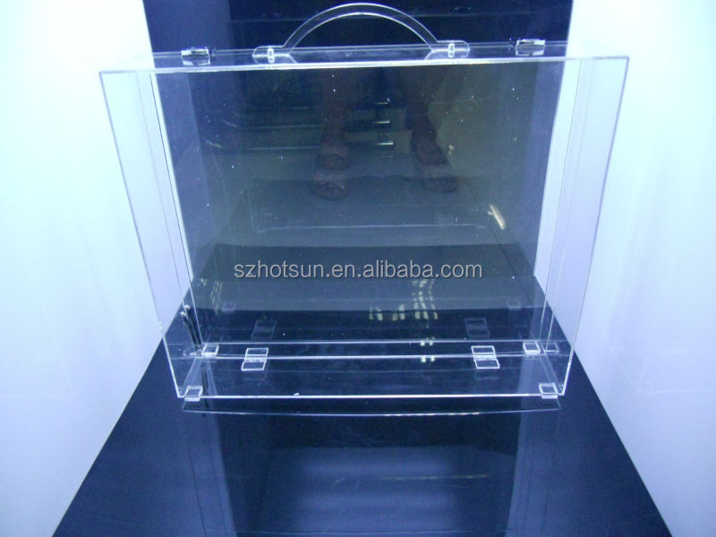 Exquisite Customized Clear Acrylic Briefcase,Plastic Briefcase Buy